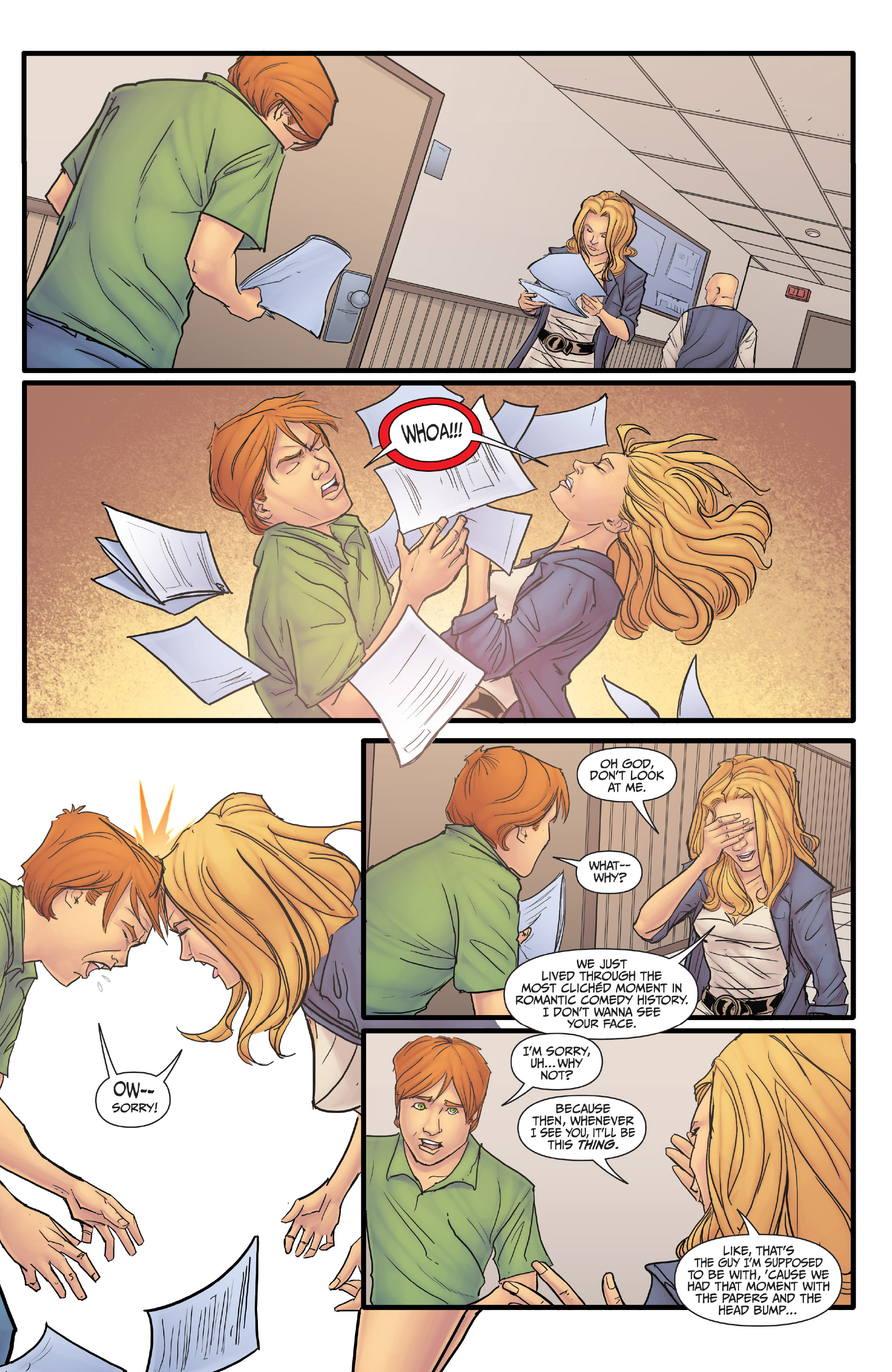 Read online Morning Glories comic -  Issue #1 - 37