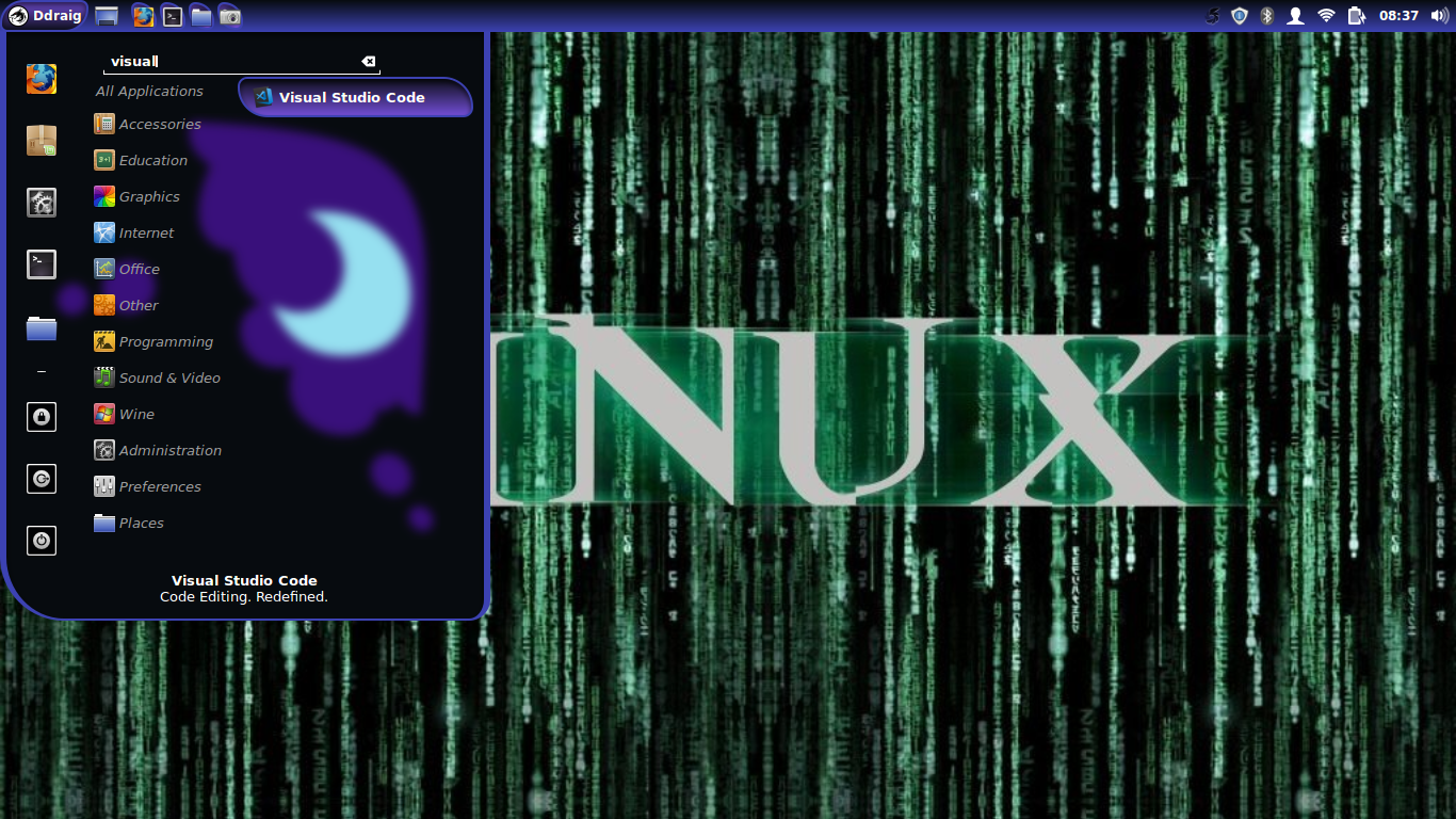 linux mint visual studio code install