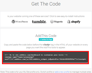 Cara menambahkan tombol widget share dalam blog Cara menambahkan tombol widget share dalam blog