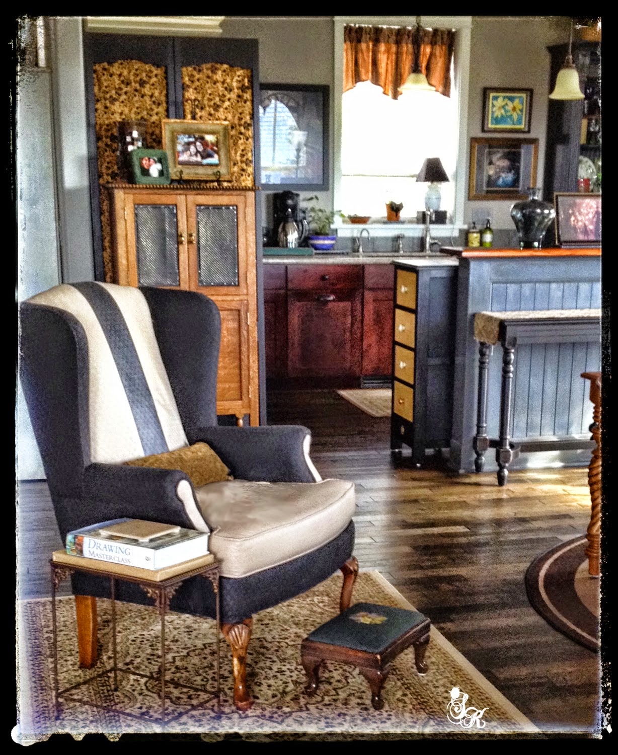 SK On Elderberry SK's Paint Upholstery & G.D. Gunderson Design