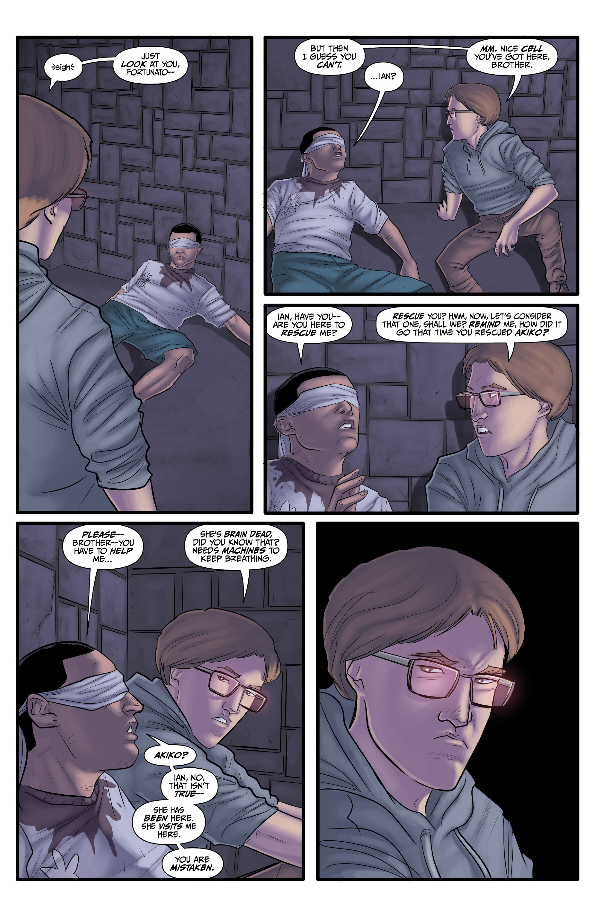 Read online Morning Glories comic -  Issue #40 - 20