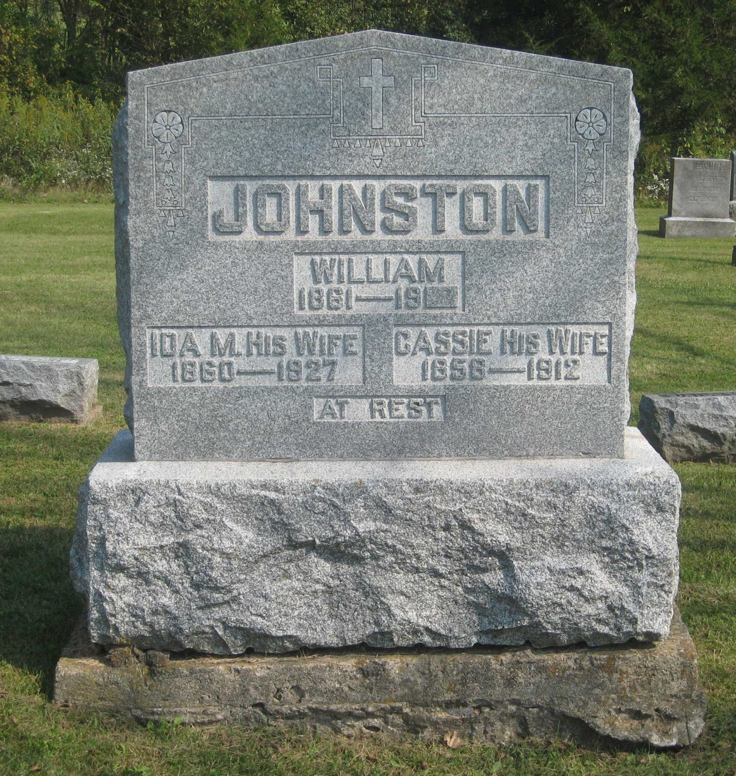 The Jerome Journal The Johnstons Buried in Jerome Cemetery