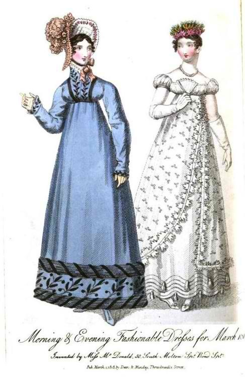 Curse Words and Crinolines: Regency evening gown inspiration