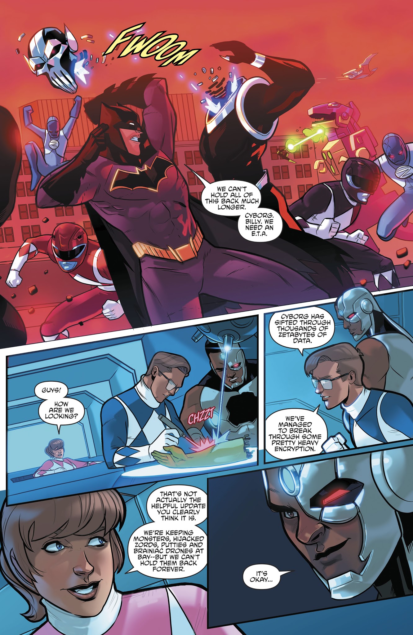 Justice Leaguemighty Morphin Power Rangers 6 Read - 