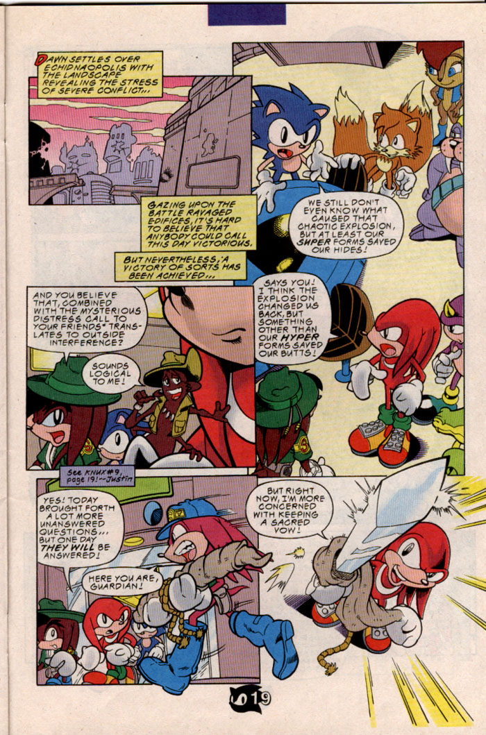Read online Sonic The Hedgehog comic -  Issue #56 - 23