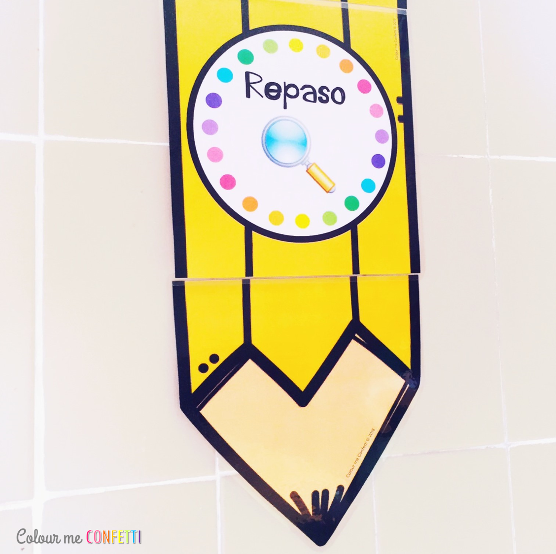 Lápiz de escritura ♥ Writing Pencil - Colour me Confetti