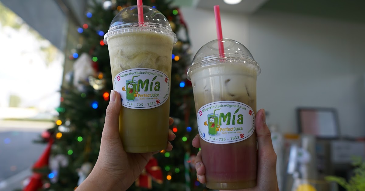 Fresh Sugarcane Juices and Pressed Juices Mia Juicery Fountain Valley