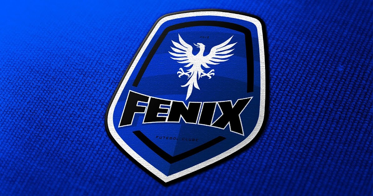 A Fênix Vem aí. Primeiro escudo do Fênix F.C. - MECK DESIGNER