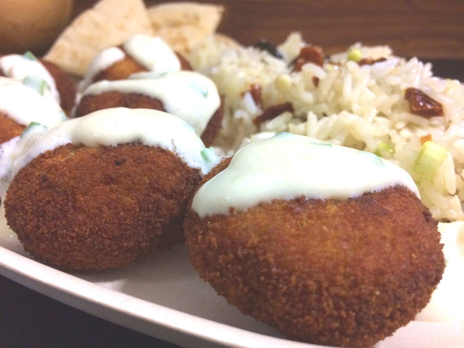 Mute Food Falafeles exprés (preparación 15 min. / cocción 15 min.)