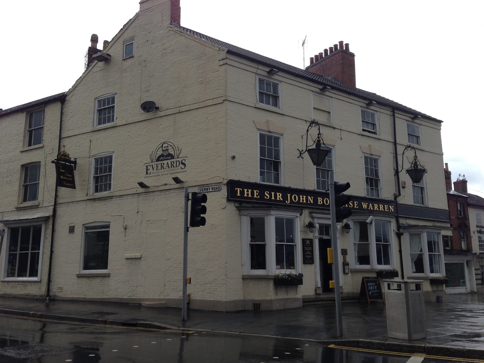 Nottingham Pubs Sir John Borlase Warren