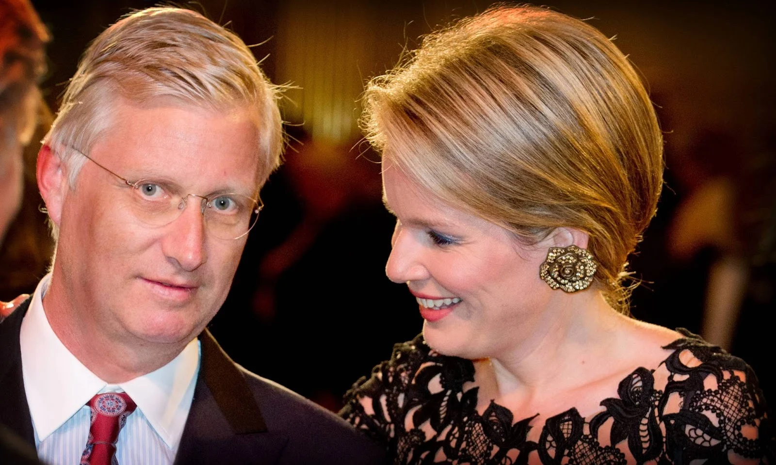 King Philippe, Queen Mathilde, Prince Laurent and Princess Claire of Belgium 