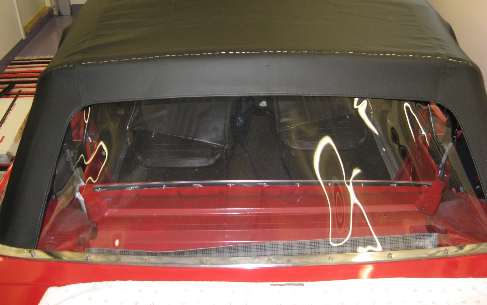 Restoration of a 1965 Mustang Convertible Top Replacement Part IV