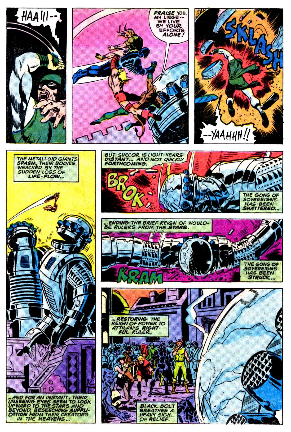 Read online Inhumans (1975) comic -  Issue #2 - 18