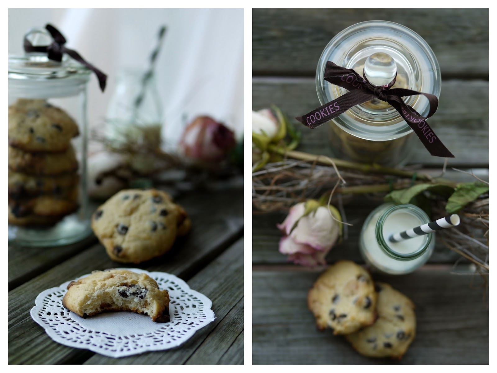 Frischkäse Cookies mit Schokolade - Experimente aus meiner Küche