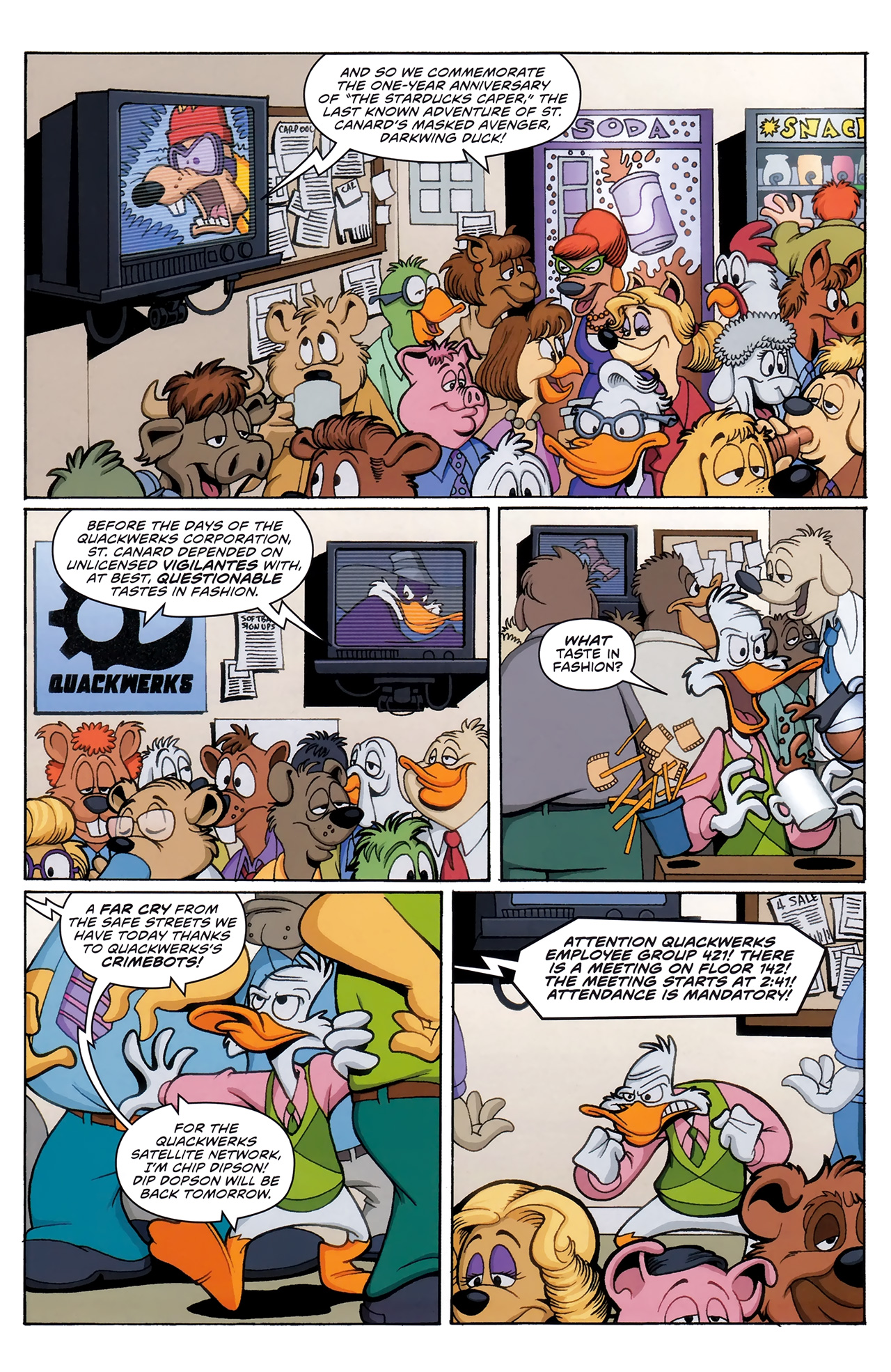 Read online Darkwing Duck comic -  Issue #1 - 7