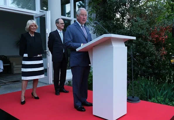 The Prince of Wales and The Duchess of Cornwall in Berlin. Chancellor Angela Merkel. The Queen’s Birthday Party