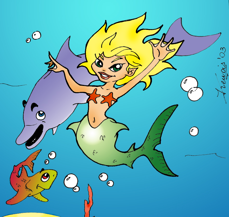Kewois Dibujos Infantiles Sirenita