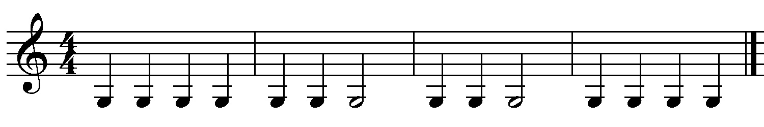 Violin Lesson - Learn To Read Music Using The Open Strings ~ Music For