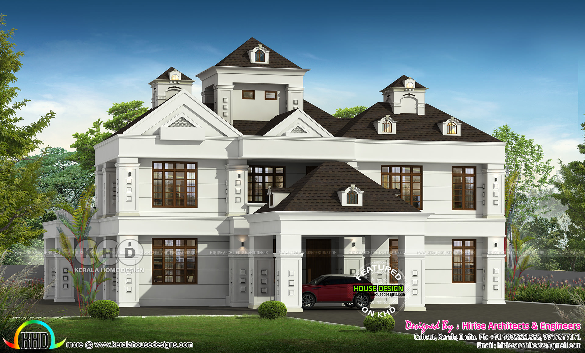4600 Sq Ft 4 Bedroom Colonial Style House Architecture