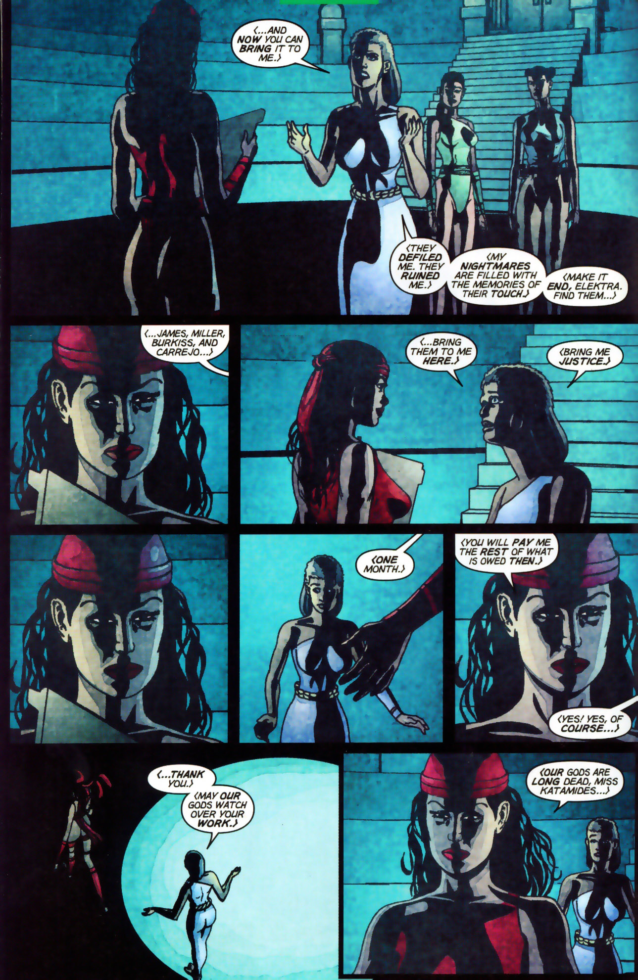 Read online Elektra (2001) comic -  Issue #8 - 5