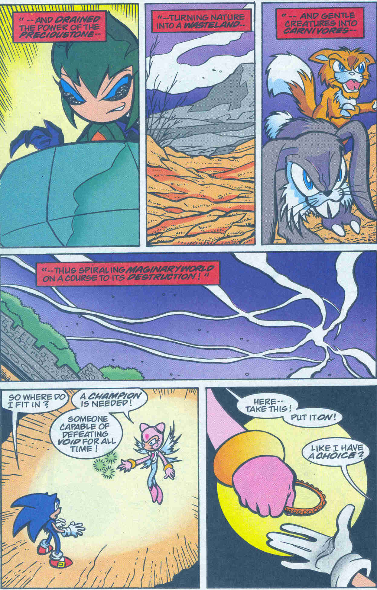 Read online Sonic The Hedgehog comic -  Issue #92 - 23