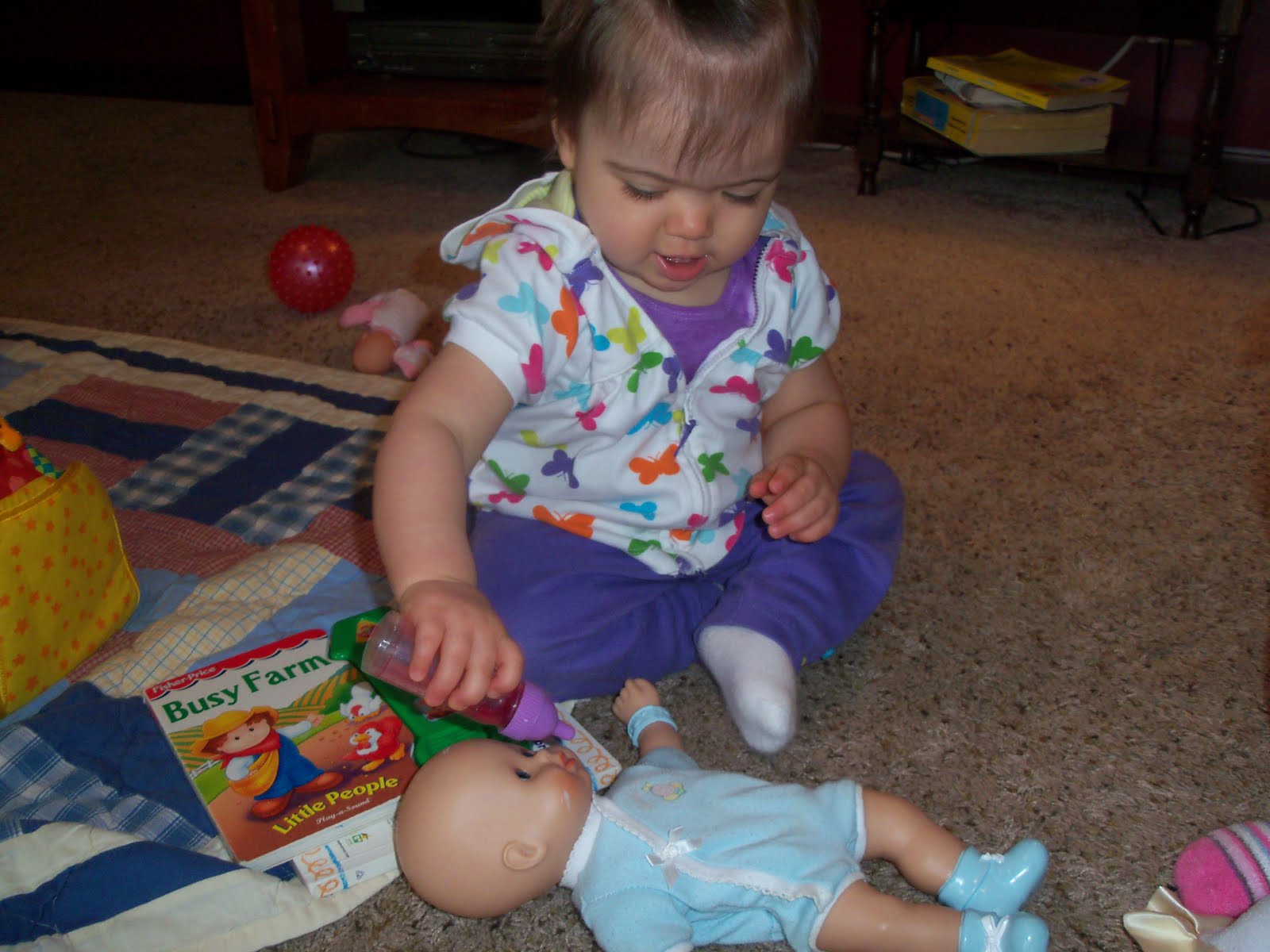 The Thoughtful Spot Day Care Taking Care of Baby Dolls