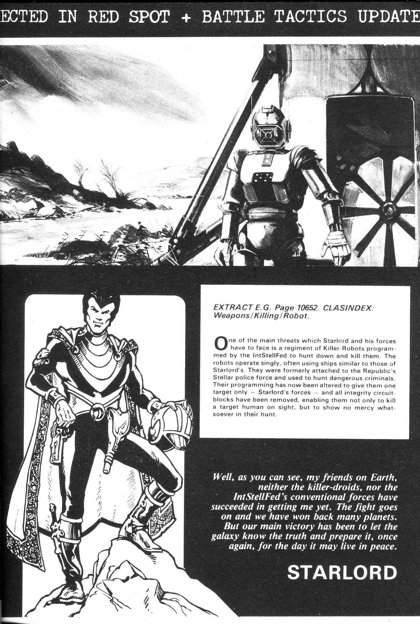 Read online Starlord comic -  Issue # Annual 1981 - 8