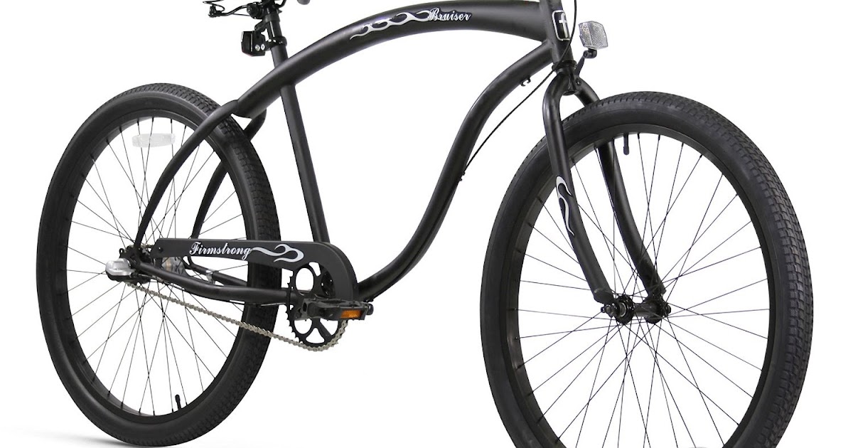 firmstrong bruiser man beach cruiser bicycle