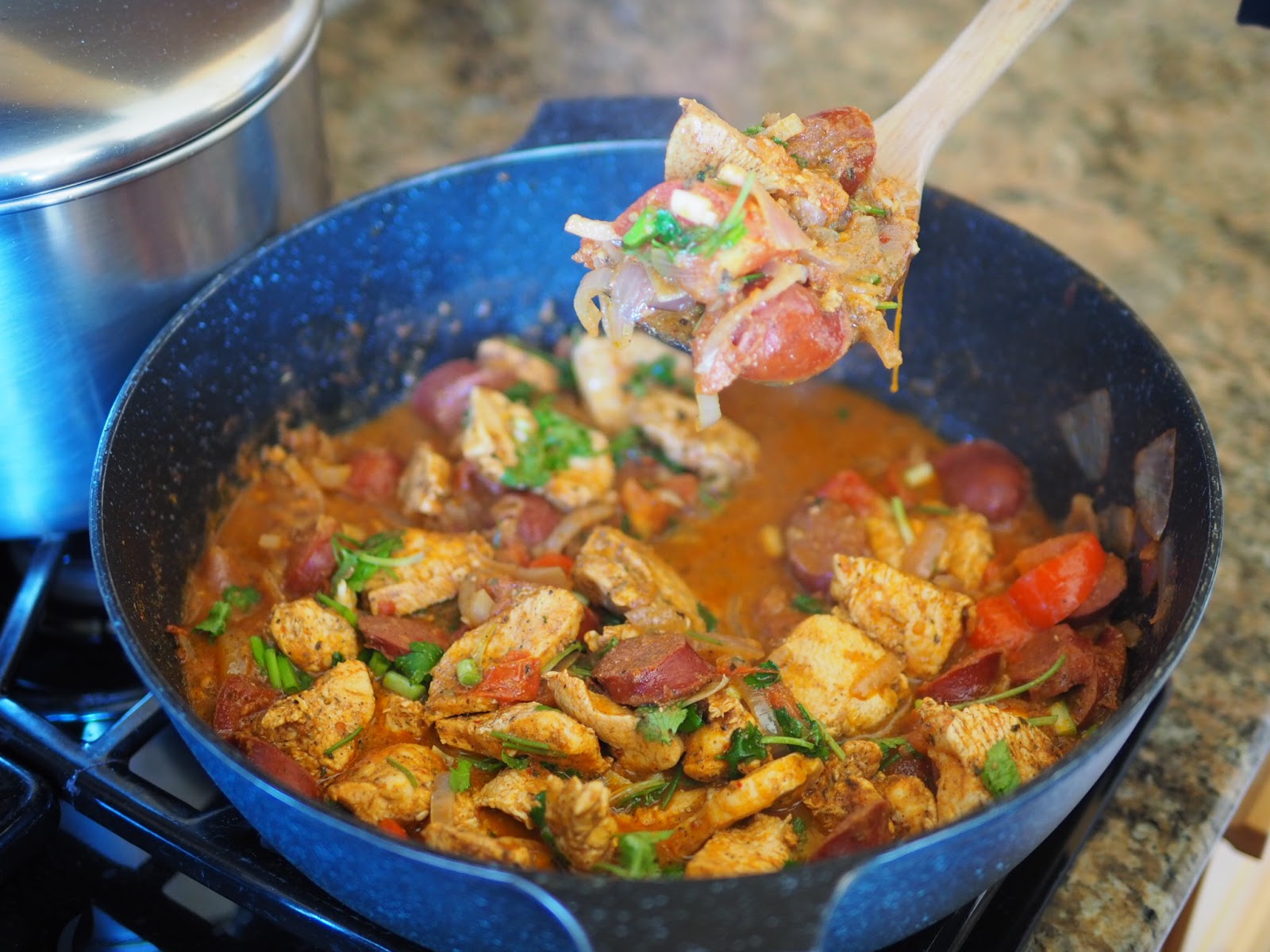 Spicy OnePot Jambalaya Ma Nutrition