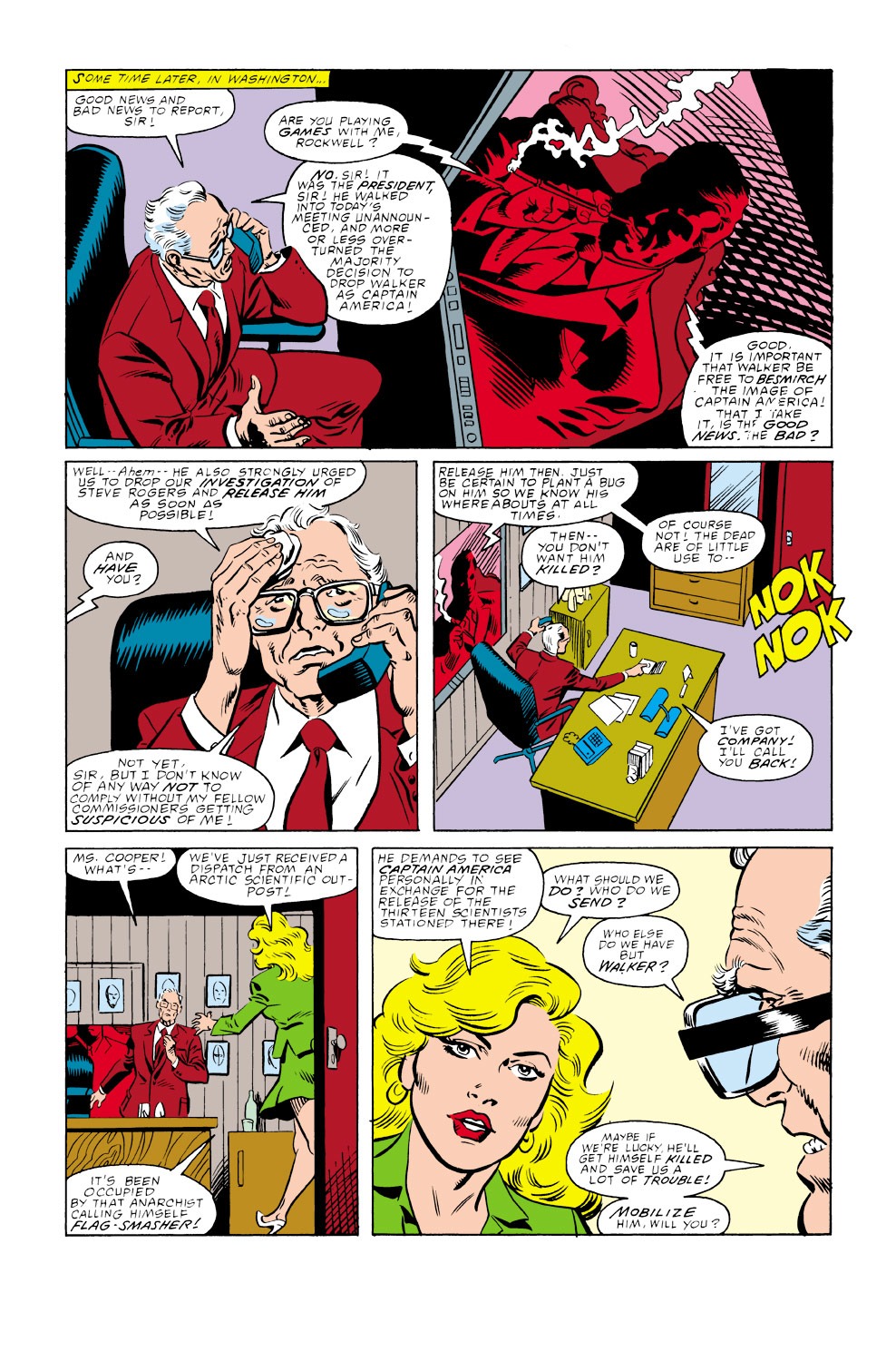 Read online Captain America (1968) comic -  Issue #348 - 10