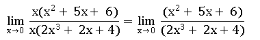 Mengubah bentuk fungsi limit