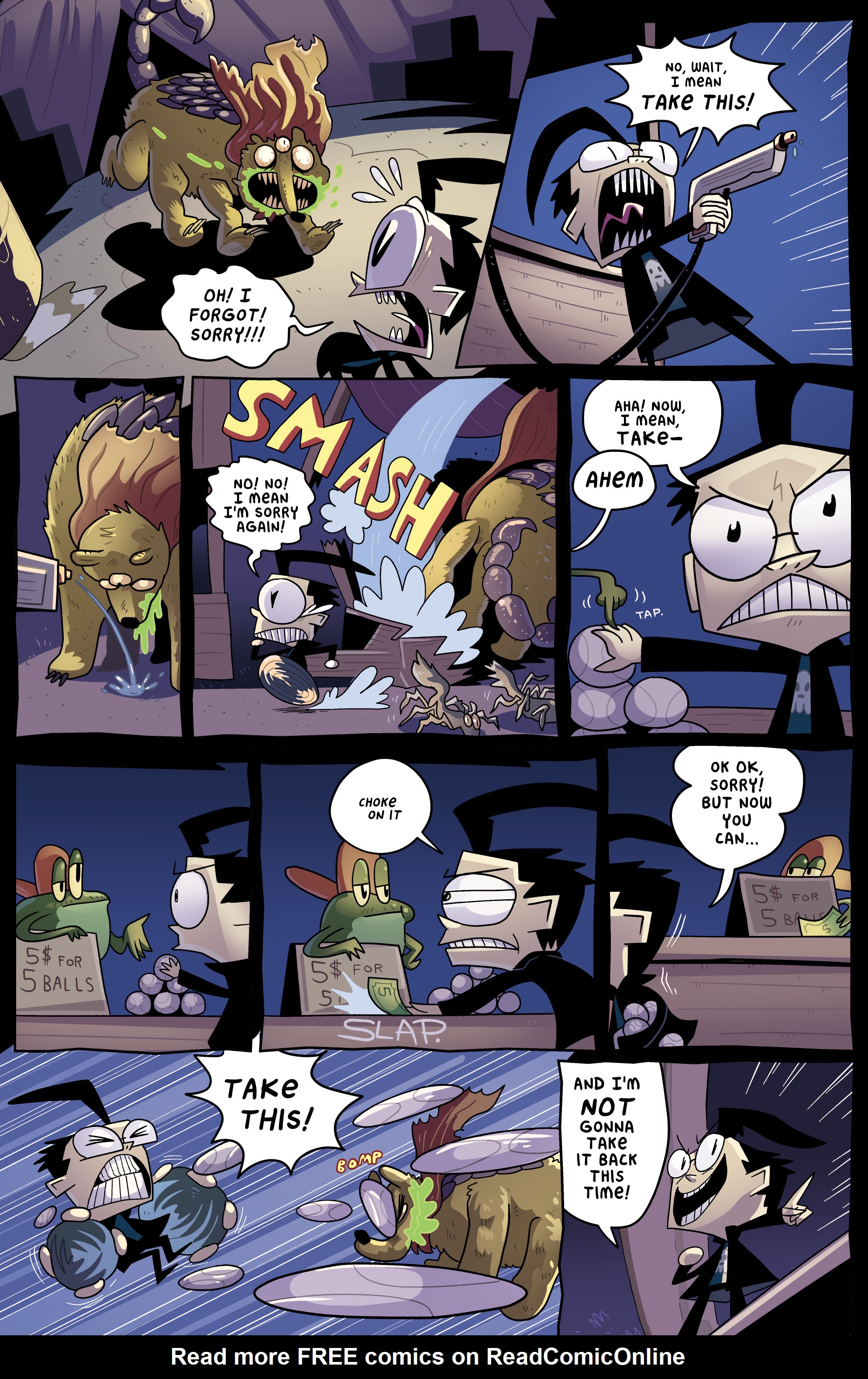 Read online Invader Zim comic -  Issue # _TPB 7 - 120