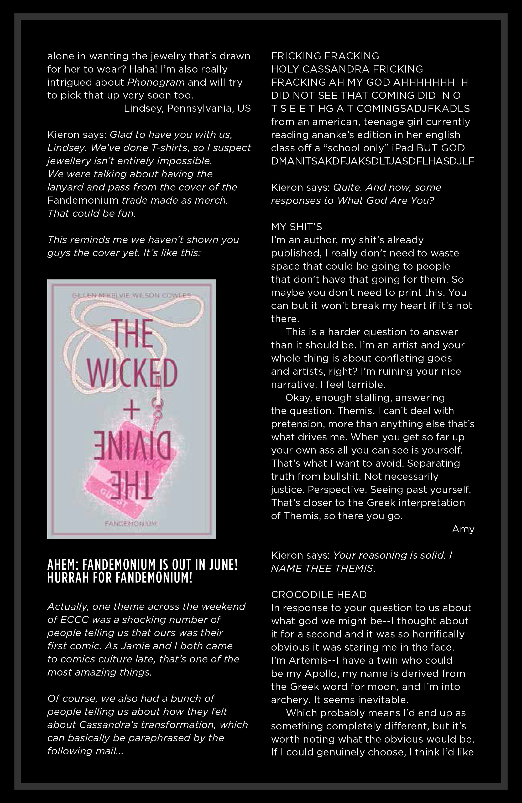 Read online The Wicked   The Divine comic -  Issue #10 - 28