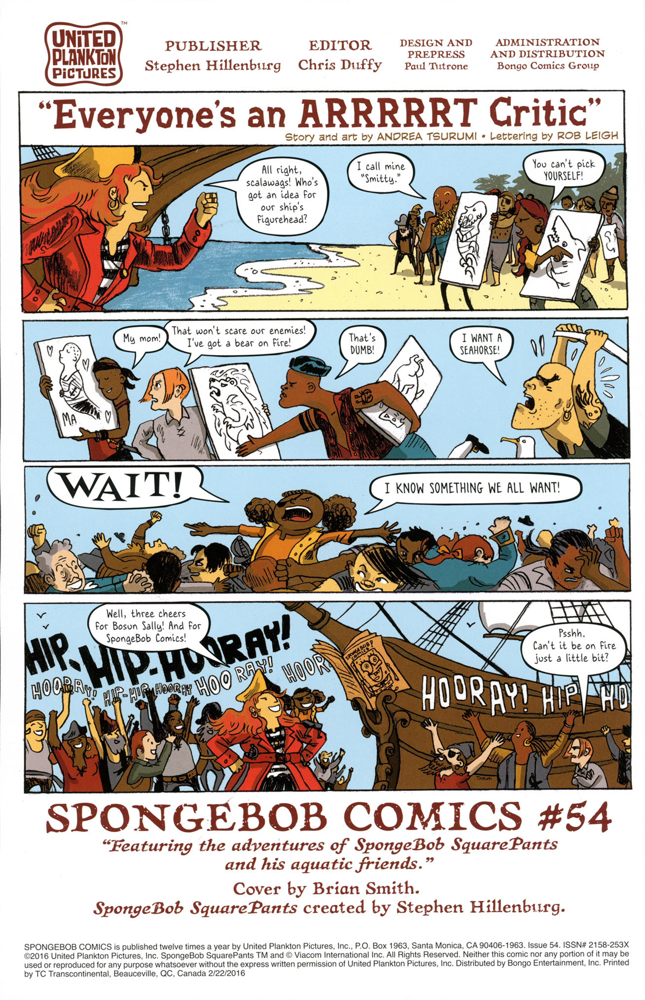 Read online SpongeBob Comics comic -  Issue #54 - 2