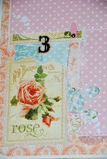 И роза падает с куста...Или нежный альбом в ретро стиле для малышки.