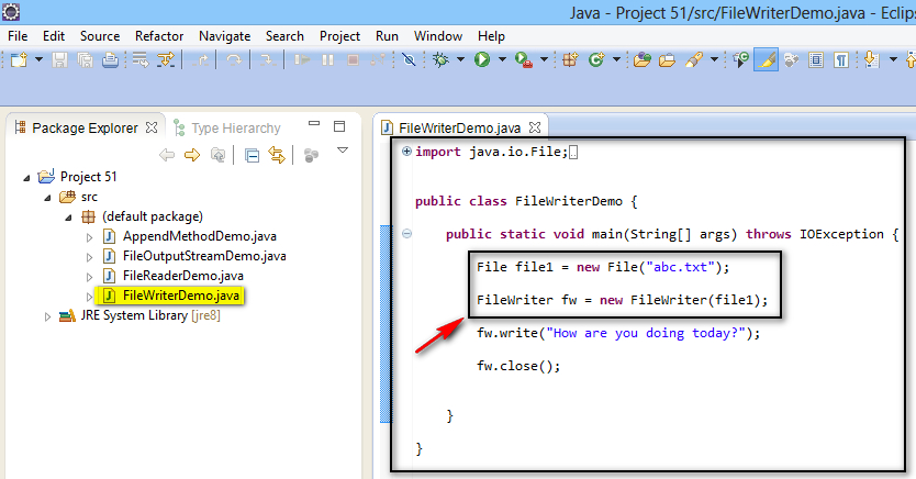 Selenium-By-Arun: 270. Reducing the object creation statements