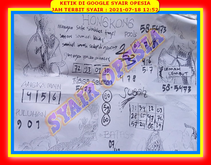 Syair Hk 18 Juli 2021 Kode Syair Sgp Syair Hk Syair Sydney 2021 Syair Hk 18 Juli 2021 Kode Syair Sgp Syair Hk Syair Sydney 2021