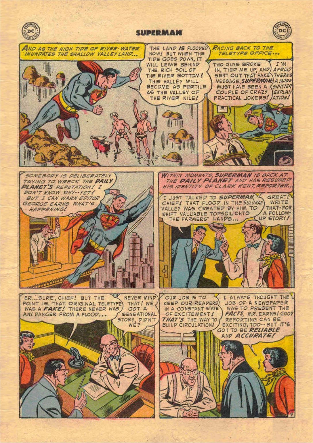 Read online Superman (1939) comic -  Issue #92 - 6