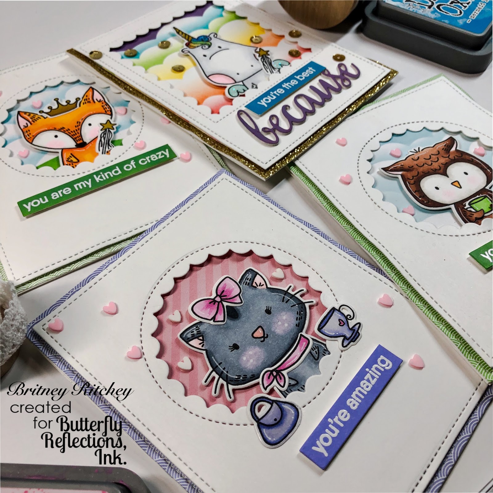 Handmade By Michelle Rainbow Bouquet Two Ways