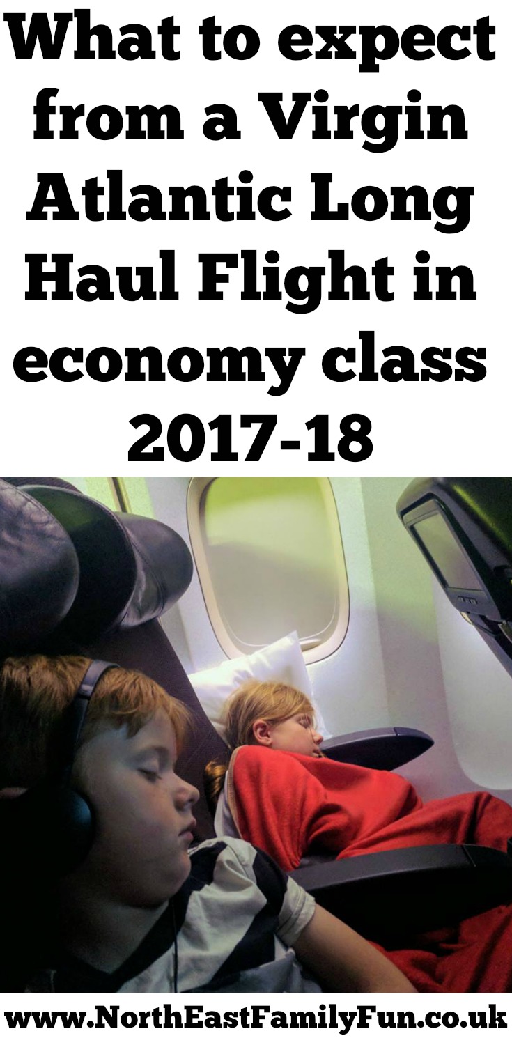 Virgin Atlantic Long Haul Flight Manchester to Orlando 2017 A