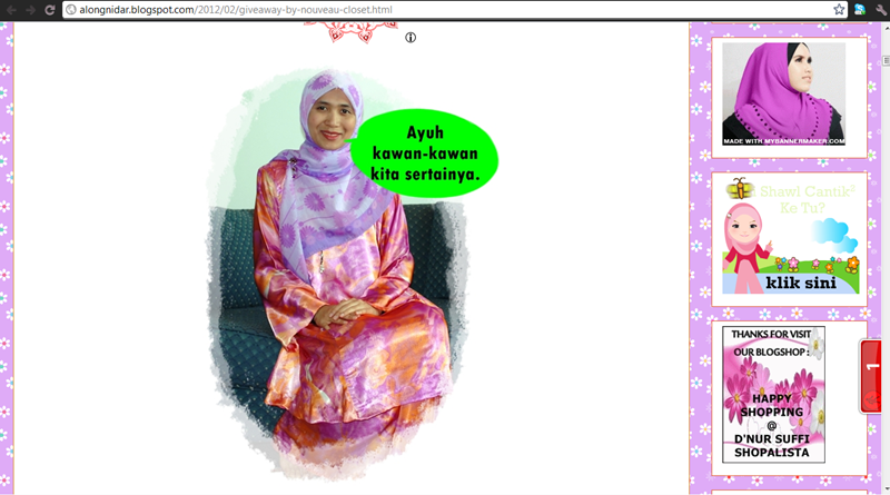 Nouveau Closet Pemenang Giveaway Nouveau Closet Nouveau Closet Pemenang Giveaway Nouveau Closet