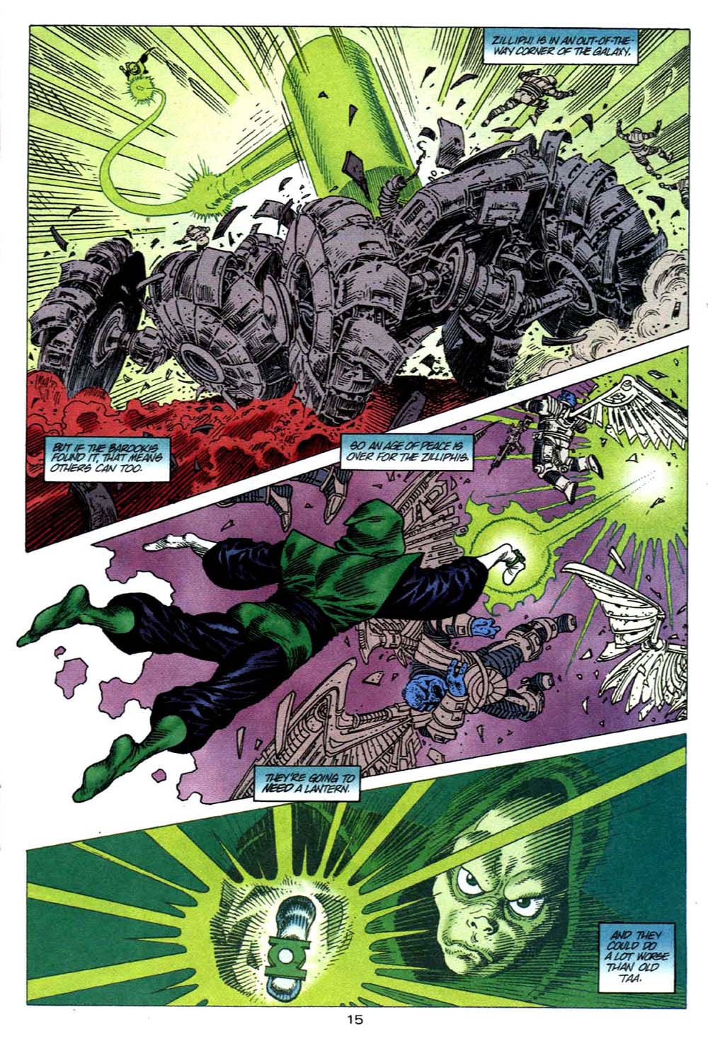 Read online Green Lantern (1990) comic -  Issue # Annual 5 - 16