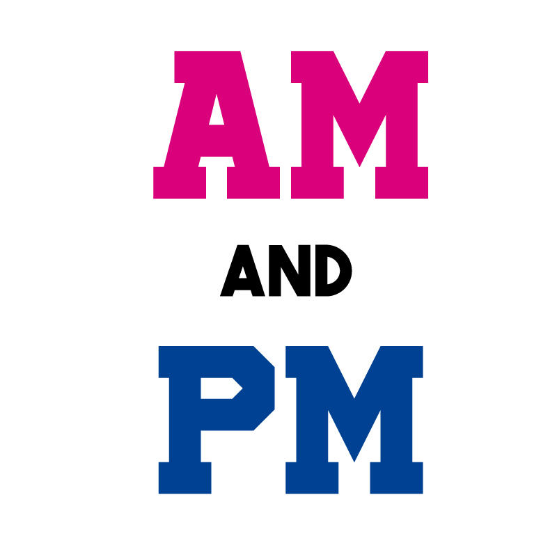 Yang Benar Itu AM, a.m., PM, Atau p.m.? ~ RIZUNIVERSE