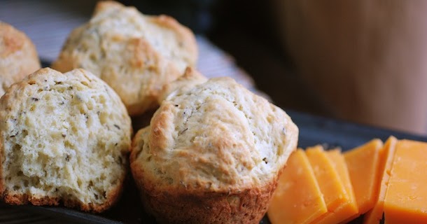 Caraway Irish Soda Bread Muffins - Always Order Dessert