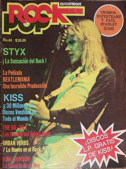 METAL MAGAZINES: Rock Pop (Mexico)