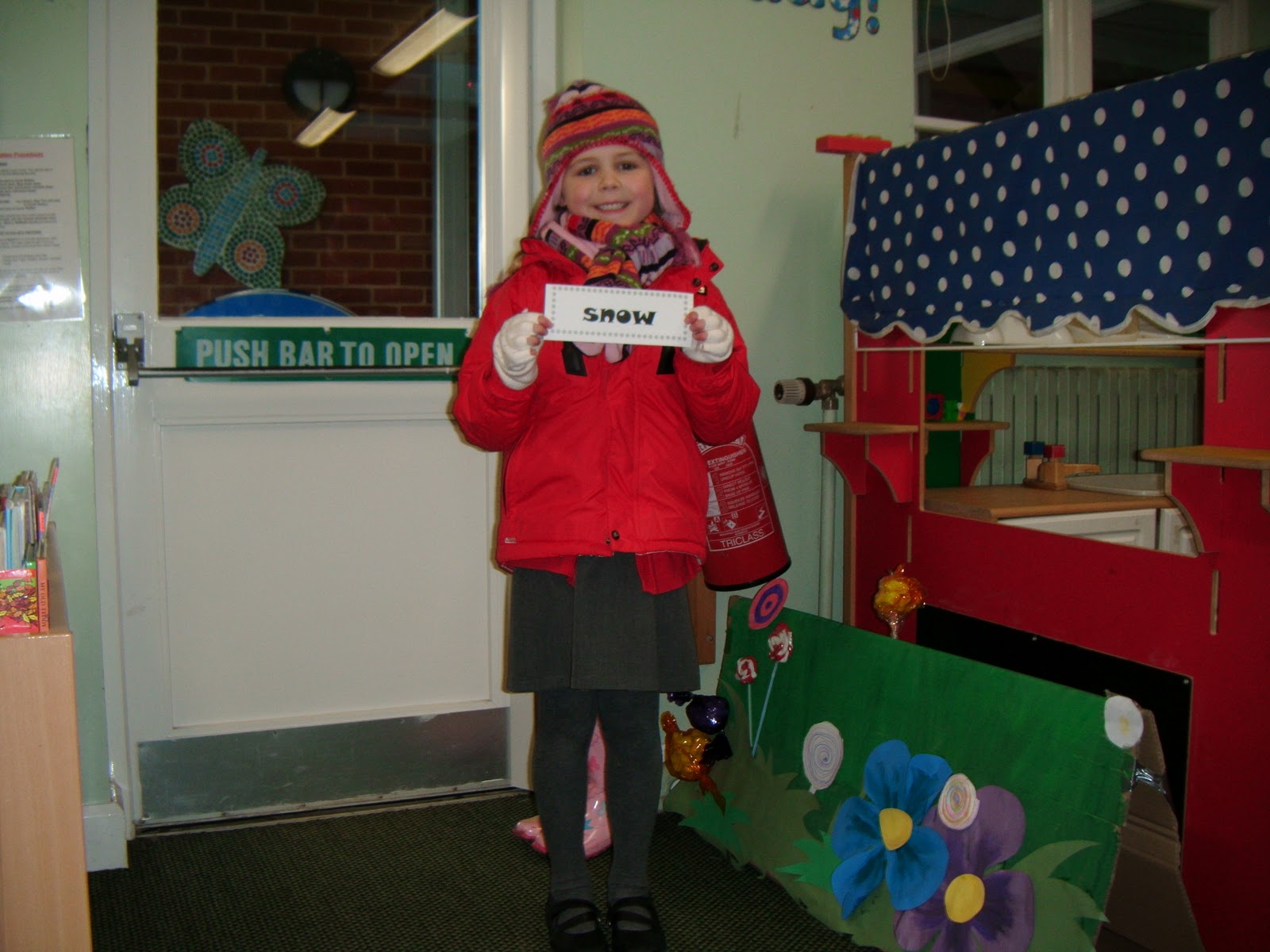 to Wrens' Class! Oh the weather outside is...