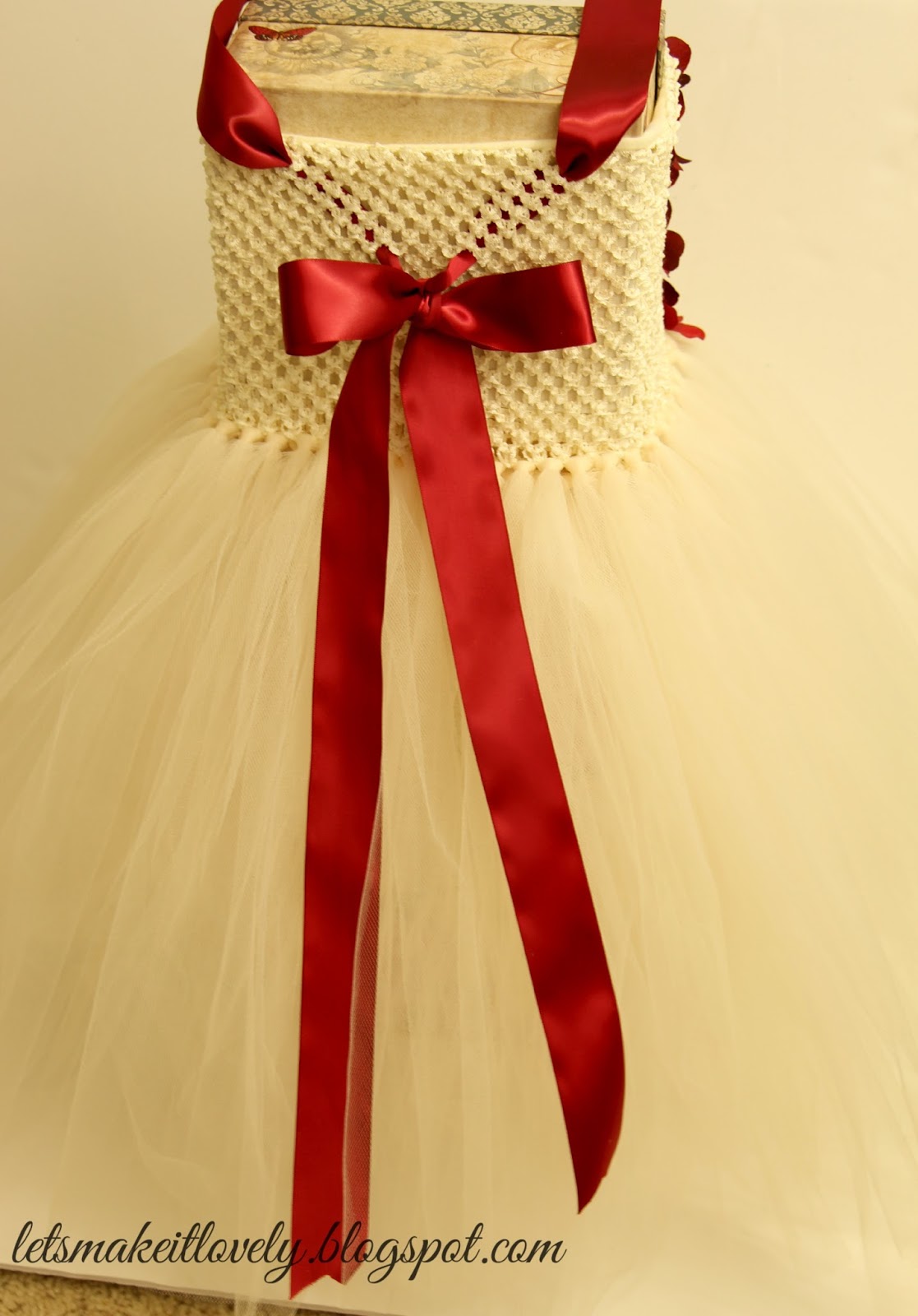 Let's make it lovely DIY Flower girl dress or Tutu dress