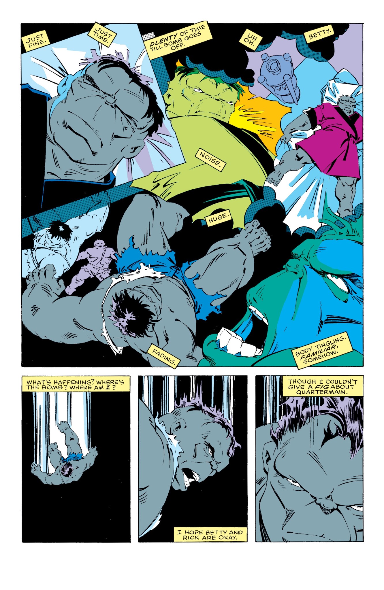 Read online Hulk Visionaries: Peter David comic -  Issue # TPB 3 - 105