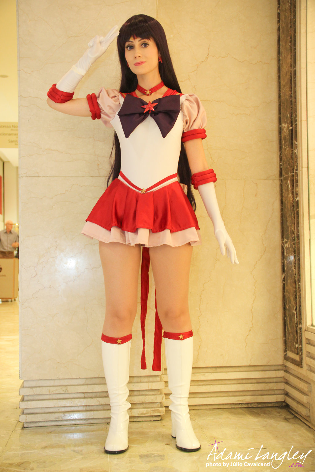 Chicas cosplay. Sailor Mars Cosplay.