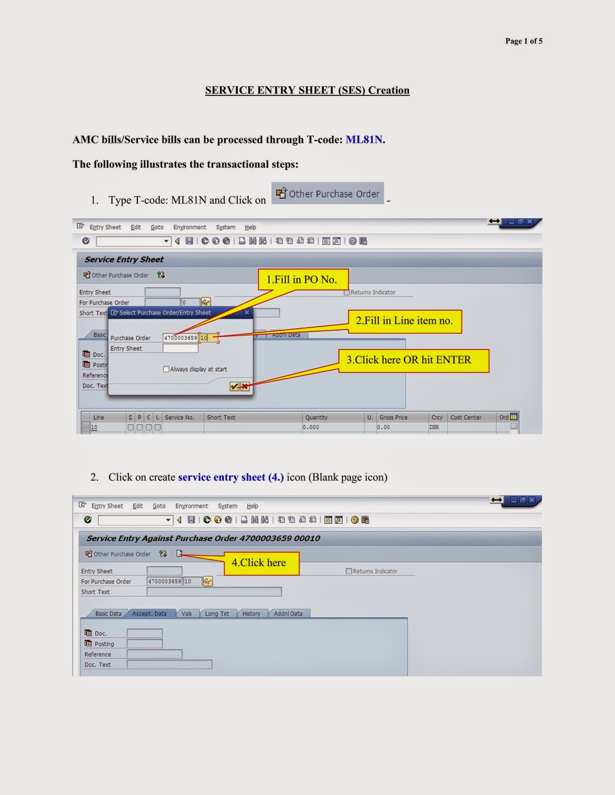 Sap Mm End User Manual Sap Mm &